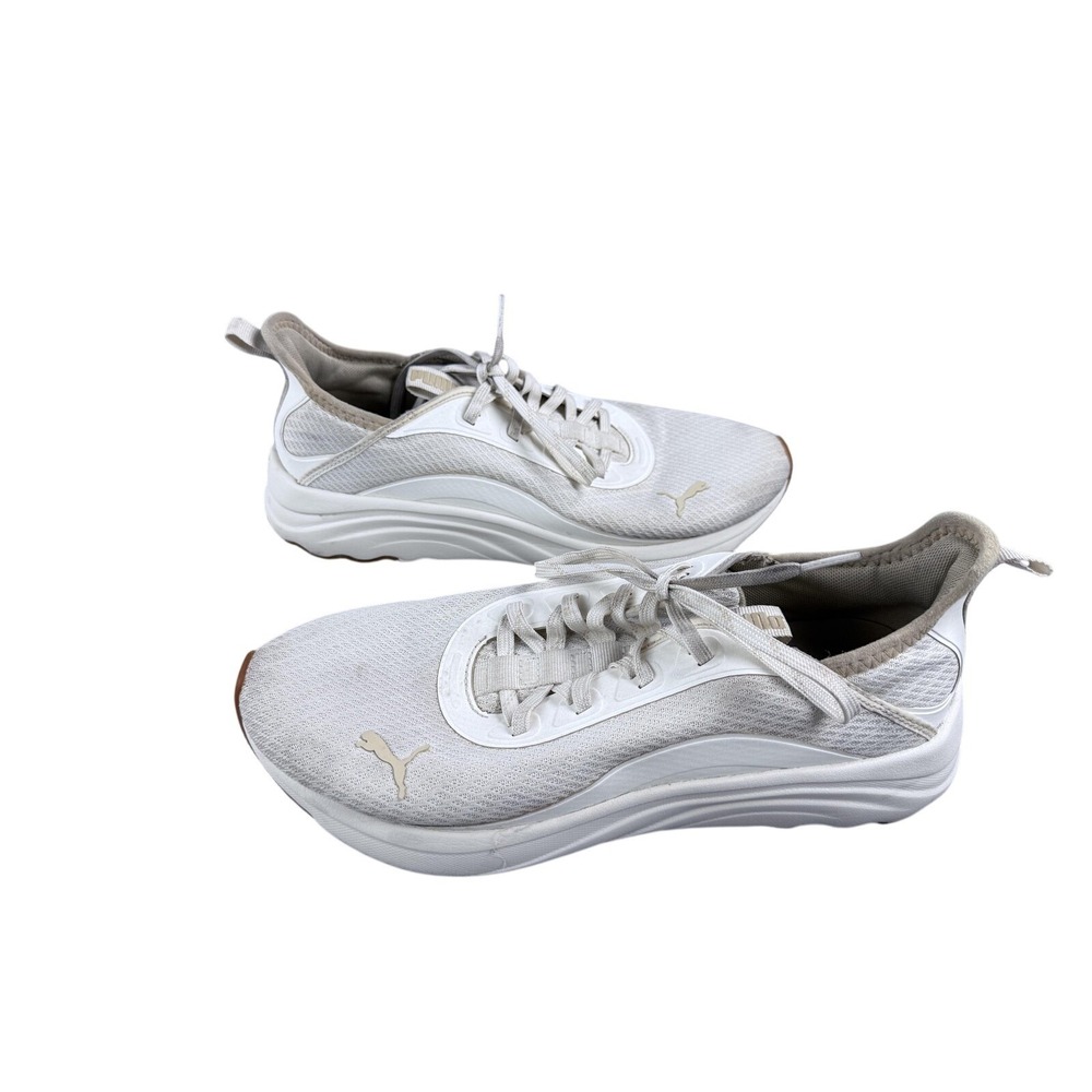 PUMA‎ Shoes Womens Size 10 White Running Athletic Sneakers Cushioned 311290-01